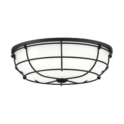 Designers Fountain EV1558C3 Vintage 16" Wide Integrated LED Flush