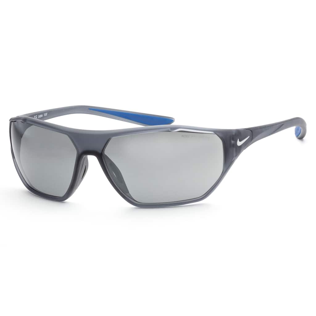 Nike Men's 65mm Matte Grey Sunglasses