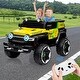 preview thumbnail 11 of 28, 2 Seater Ride On Car with Remote Control, 4WD Off-Road Truck 12V Electric Battery Powered Ride On Toys