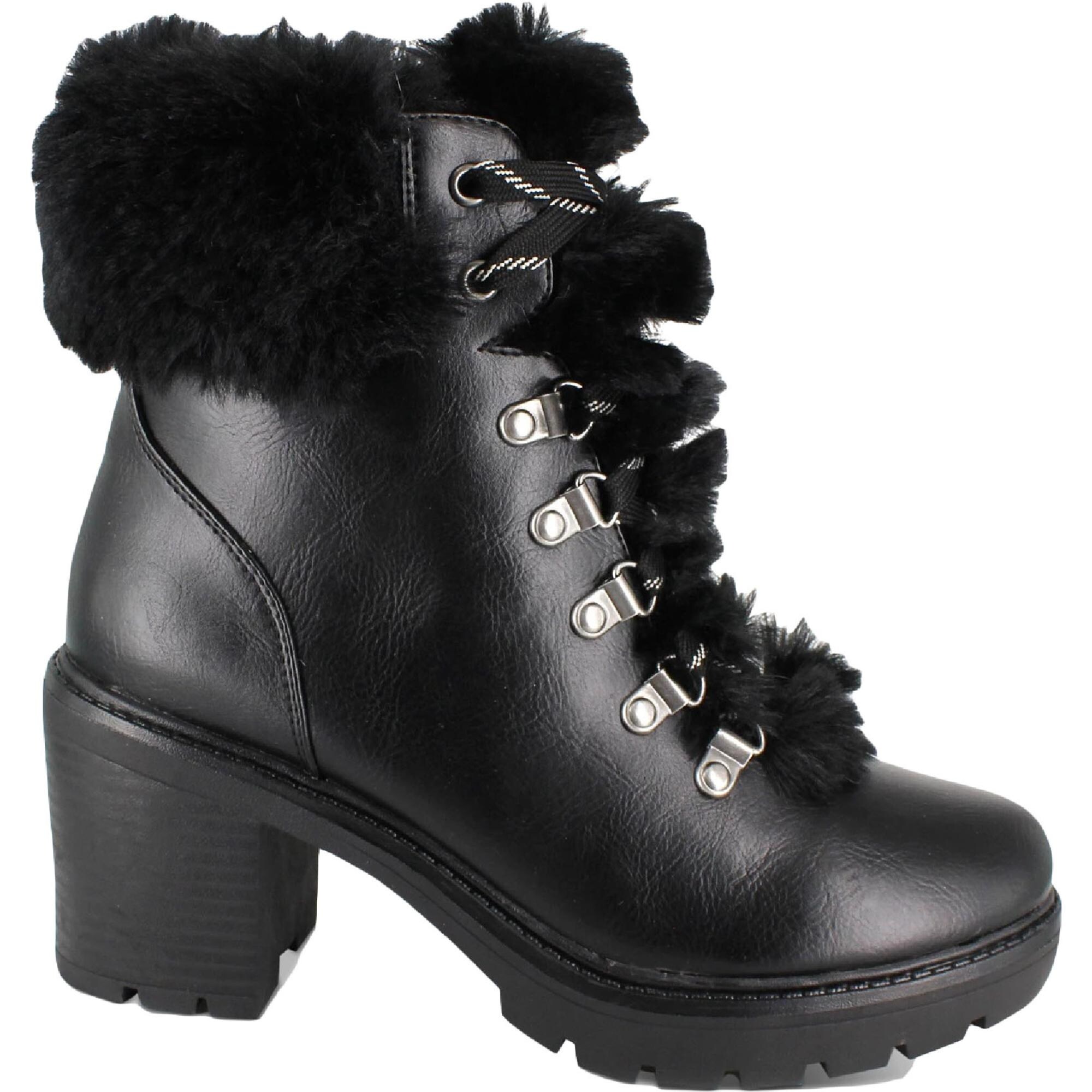 esprit booties black