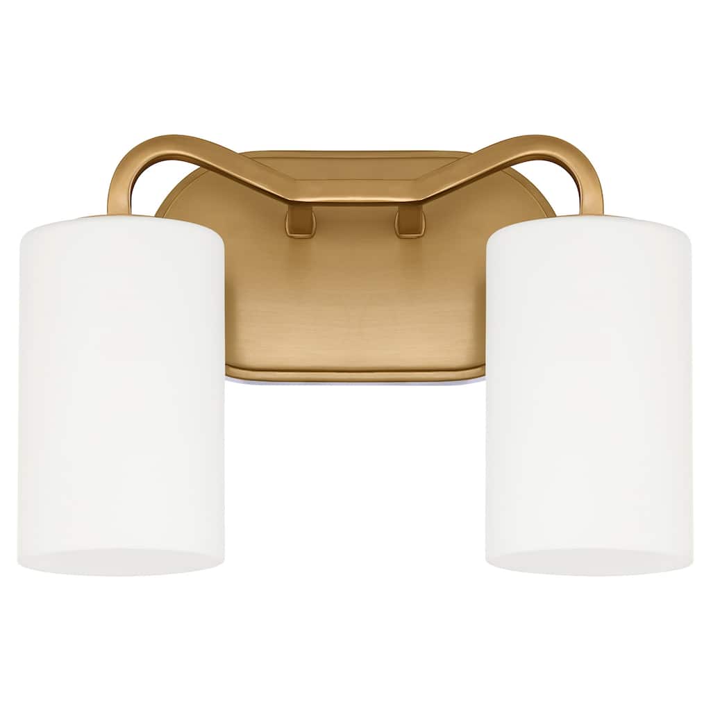 Quorum International 5307-2 Rutherford 2 Light 13" Wide Vanity Light