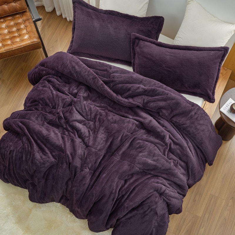 I Am Bed Serious - Coma Inducer® Comforter Set - Alaskan King - Nightshade Purple