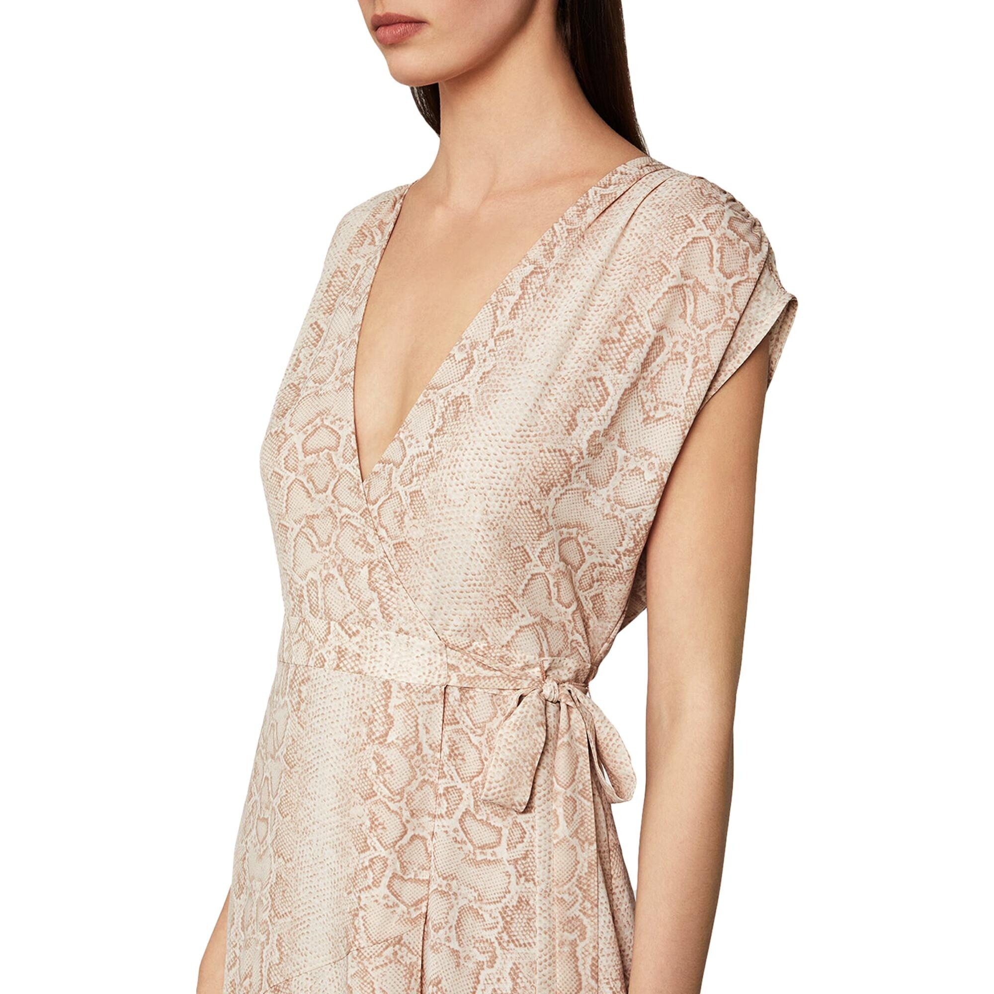 bcbg peach dress