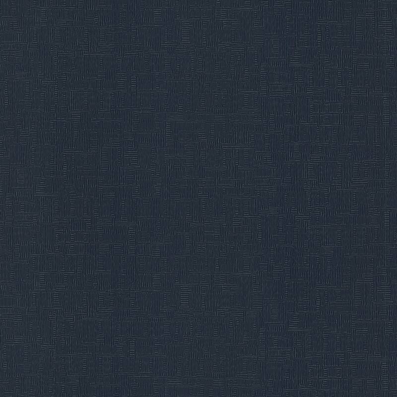 Warner Chiseled Navy Abstract Wallpaper