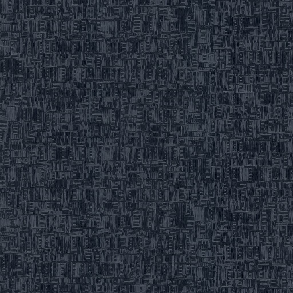 Warner Chiseled Navy Abstract Wallpaper
