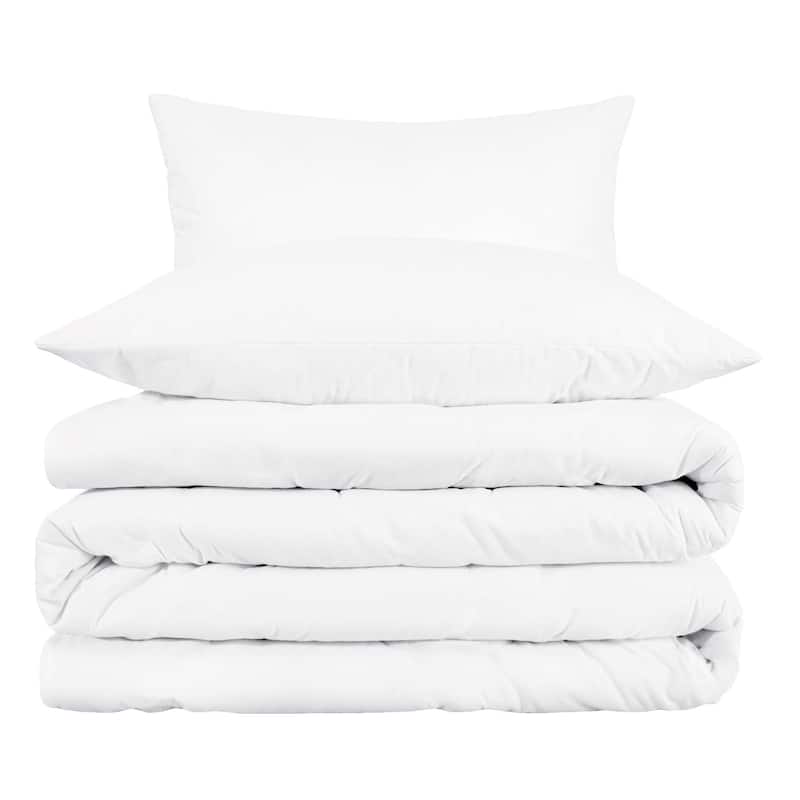 Superior 800 Thread Count Cotton Blend Duvet Cover Set