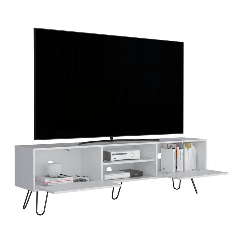 Vassel TV Stand Hairpin Legs On Sale Bed Bath & Beyond