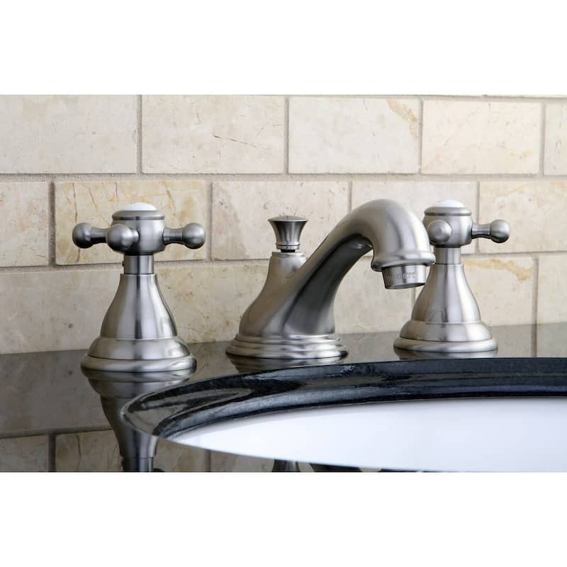 Kingston Brass Royale Widespread Bathroom Faucet with Pop-Up Drain