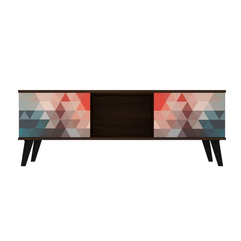 Manhattan Comfort Takajarvi Mid Century Modern Media Cabinet