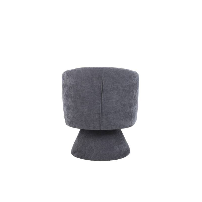 Modern 360 Degree Swivel Accent Chair Armchair, Comfy Velvet Barrel Chair for Living Room,Round Swivel Accent Chair Corner Chair