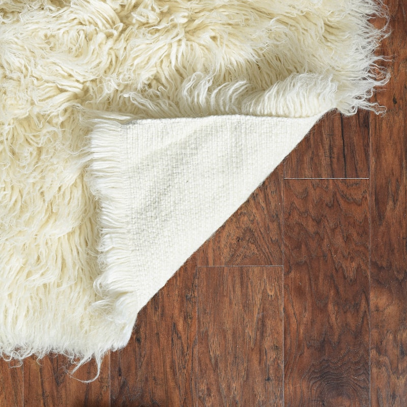 Flokati 2000gr Natural - 5' x 7'