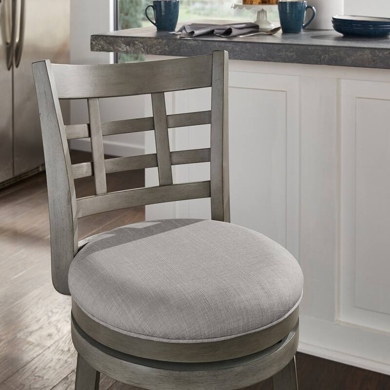 Verona Swivel High Back Counter Height Stool by iNSPIRE Q Classic