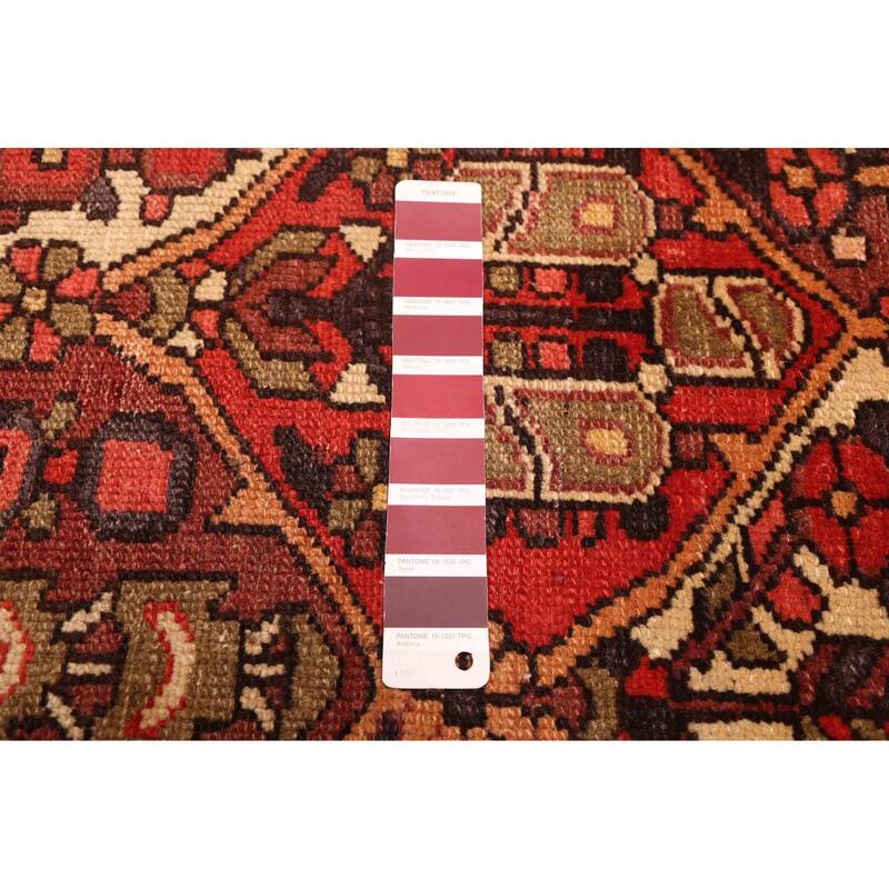 ECARPETGALLERY Hand-knotted Kayseri Vintage Red Wool Rug - 4'11 x 6'11