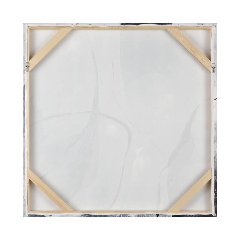 Elk Home Strength Dark Blue Fabric 32 Inch Wide Wall Art