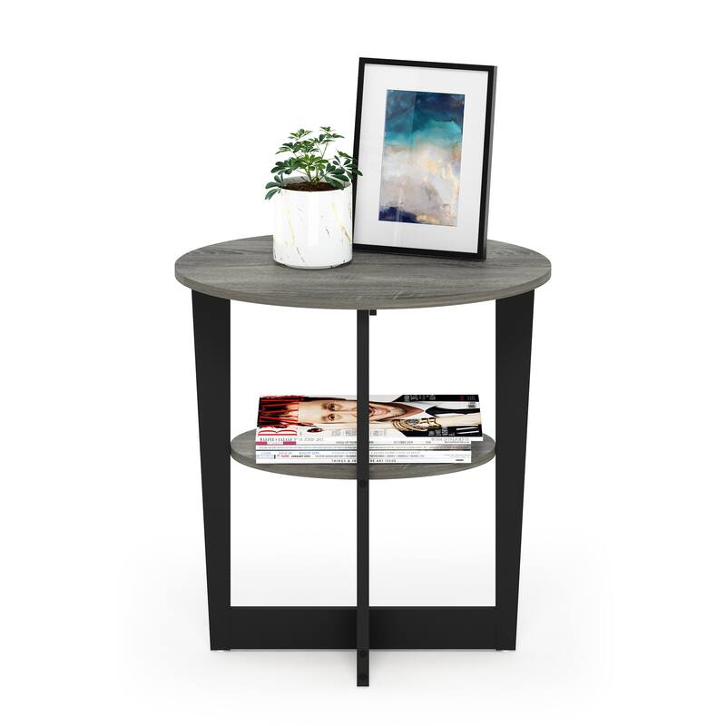 Furinno JAYA Oval End Table