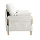 preview thumbnail 13 of 33, Chenille Upholstered 3-in-1 Convertible Sleeper Foldable Sofa Bed Recliner Chair with 3 Pillows