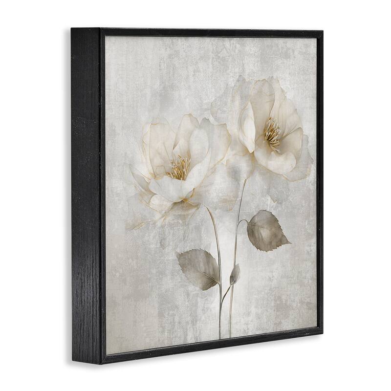 Stupell Blooming Roses Bunch Framed Giclee Art Design By Irene Weisz