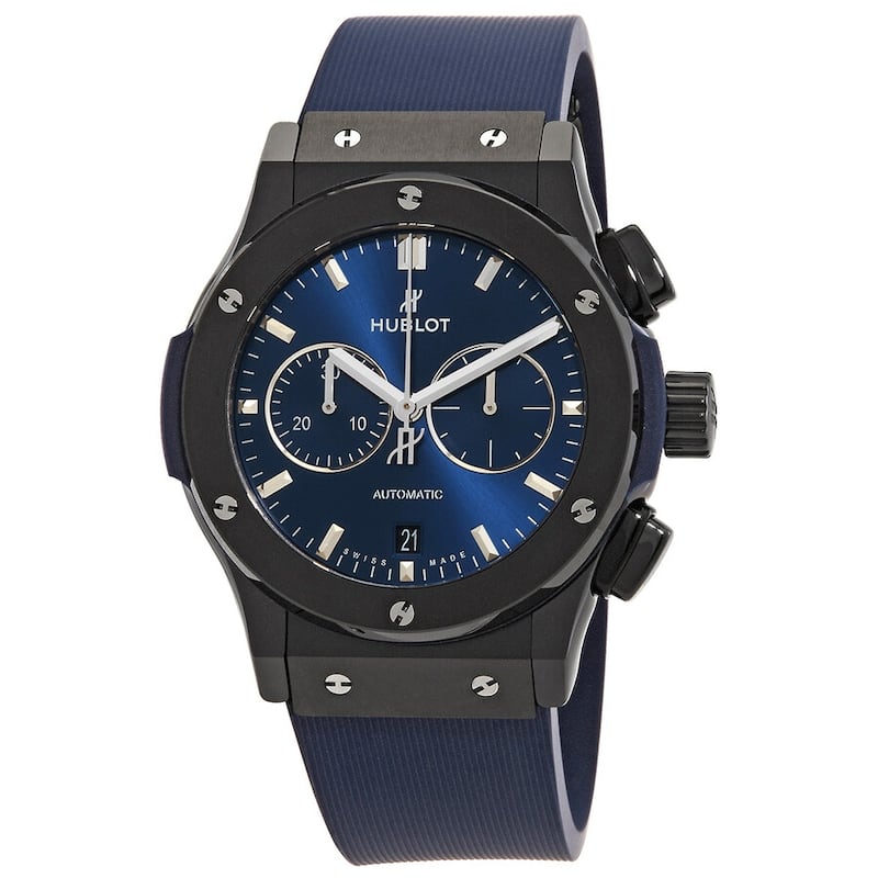 Hublot Classic Fusion Chronograph Automatic 42mm Men's Watch - Blue