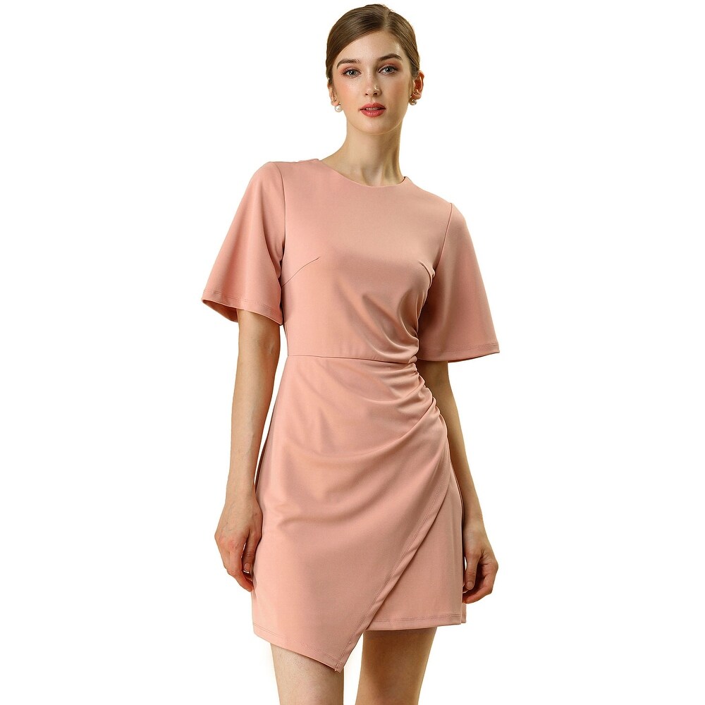 wrap dress with shorts