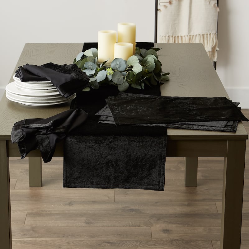 DII Cream Velvet Placemat (Set of 4)