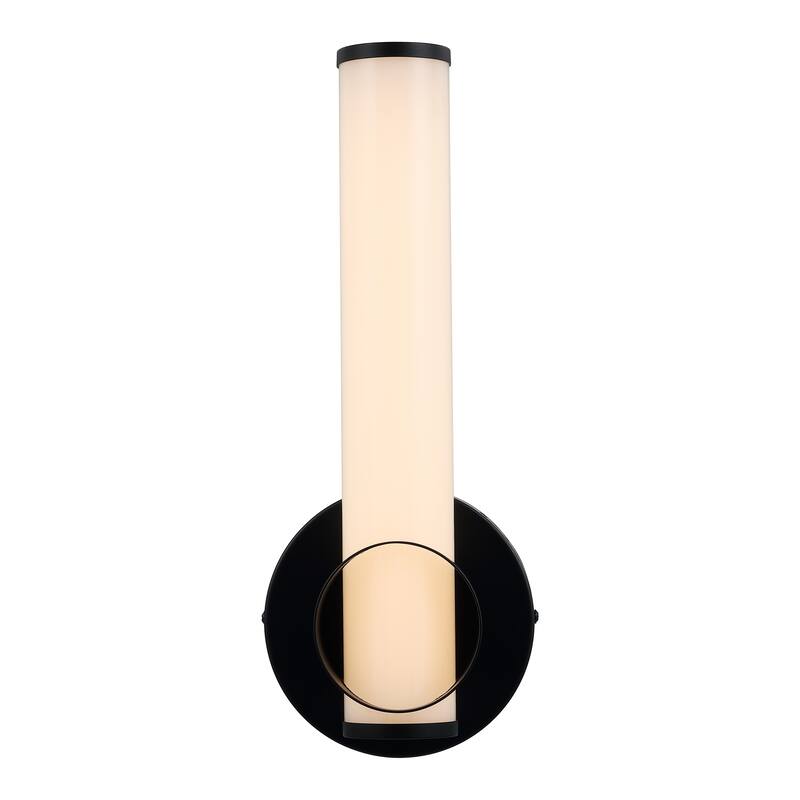SAFAVIEH Lighting Friedrun Modern 6-inch Led Light Wall Sconce with Bulbs (Set of 2) - 6 In. W x 4.4 In. D x 15.5 In. H