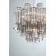 preview thumbnail 5 of 5, Addis 6 Light Polished Chrome Chandelier - 19.75"W x 14"H x 19.75"D