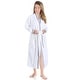 preview thumbnail 30 of 53, Superior Unisex Turkish Cotton Terry Kimono Bathrobe with Embroidery Robe