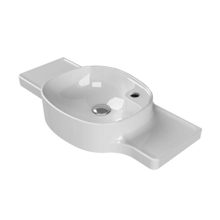 Nameeks CeraStyle 043800-U-One Hole Harmony 31-1/2" Rectangular
