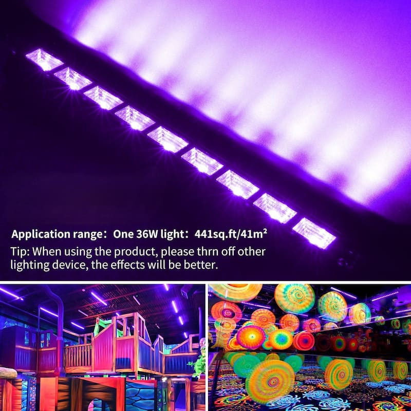 Kurt Adler 16.2-Inch UV LED Black Light
