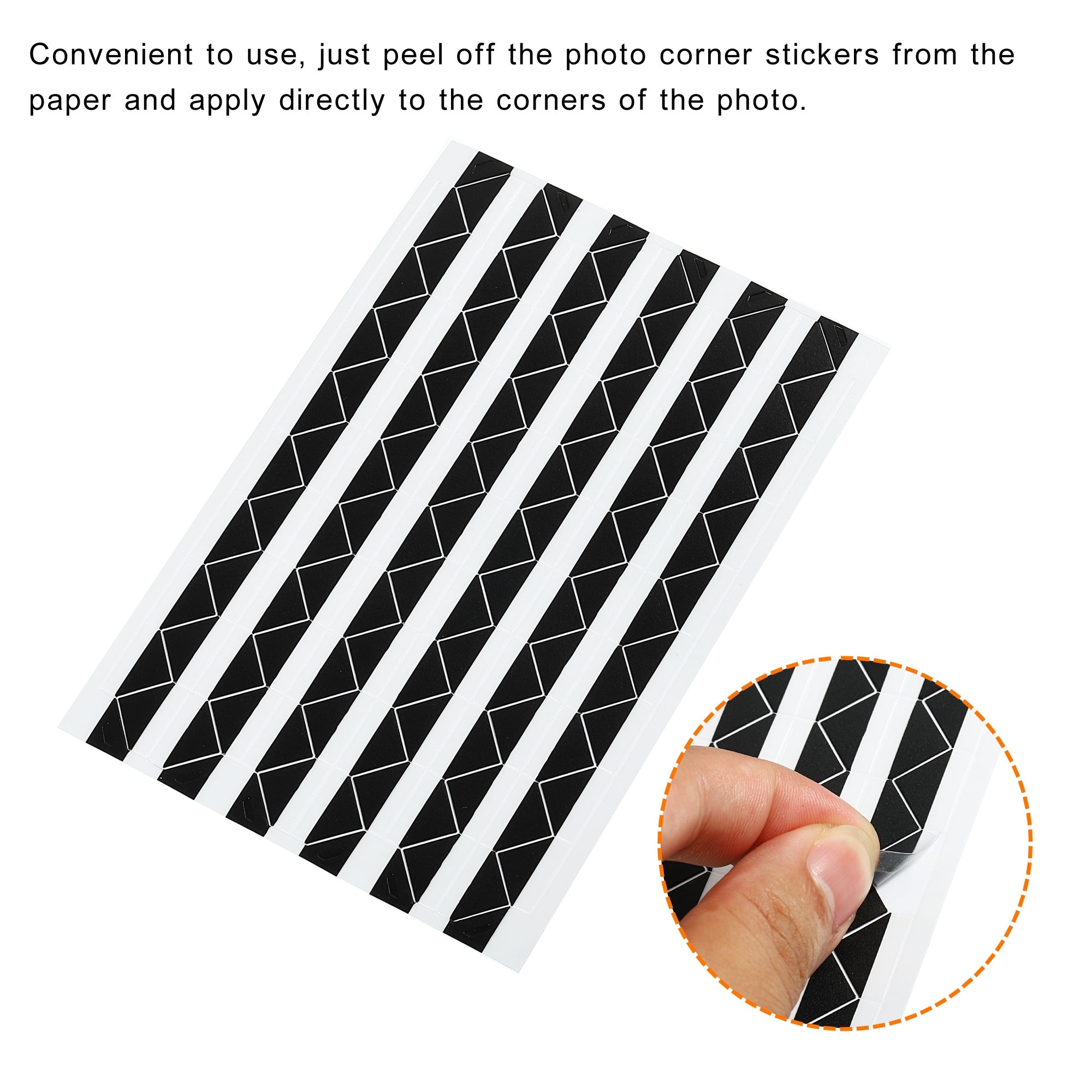 2040 Pieces Photo Corners Self Adhesive For Scrapbook Picture
