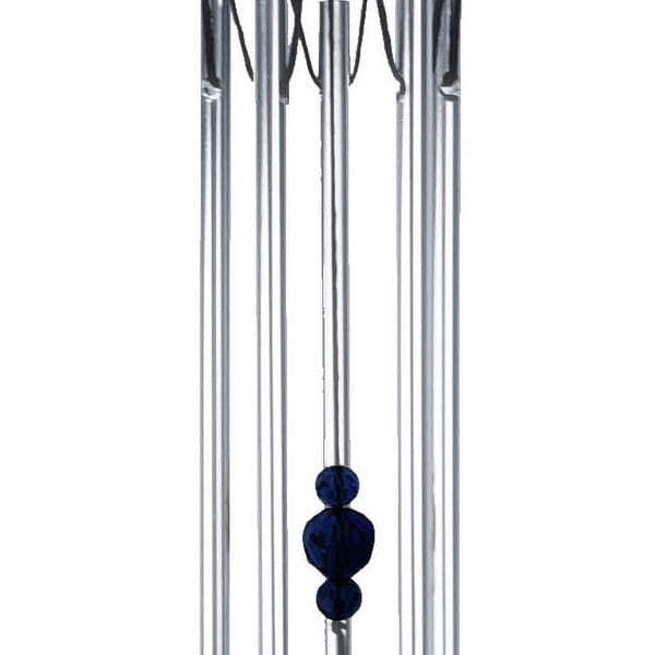 Spoontiques 10509 blue crystal wind chime