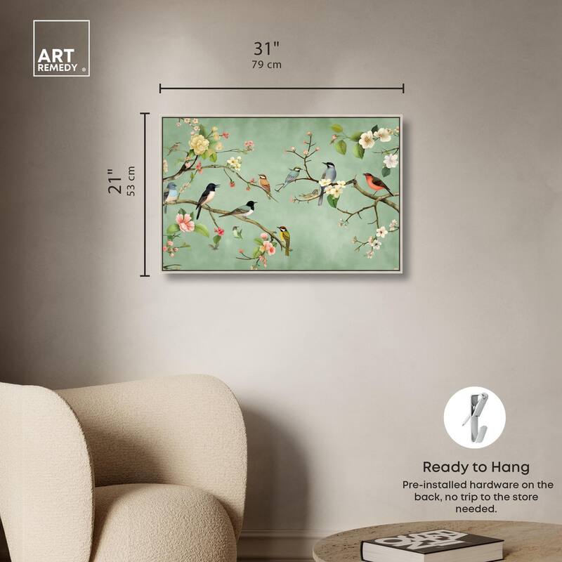 Restful View Canvas by Art Remedy