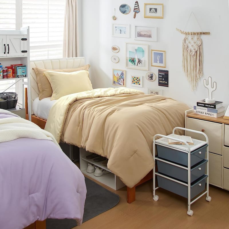 Dorm Haul® - Cozy College Comforter Set - Twin XL Reversible Bedding