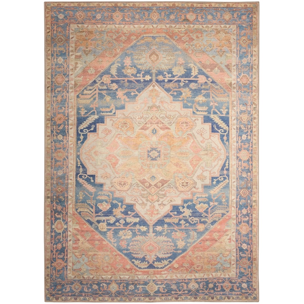 Nourison Vintage Washables Indoor only Persian Area Rug