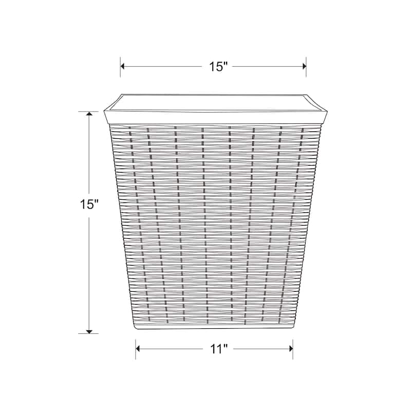 Southern Patio Jamaica Wicker Planter
