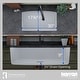 preview thumbnail 28 of 65, Karran Undermount Quartz 32 in. Single Bowl Kitchen Sink Kit
