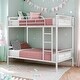 preview thumbnail 27 of 35, Twin Over Twin Metal Bunk Bed,Bunk Bed Save Space or Split Into 2 Beds