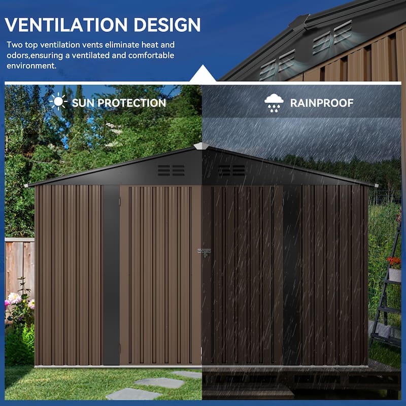Steel Outdoor Storage Shed