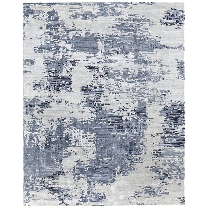 HomeRoots Abstract Bohemian Rectangle Area Rug - 168.00 in. x 120.00 in. x 0.59 in.