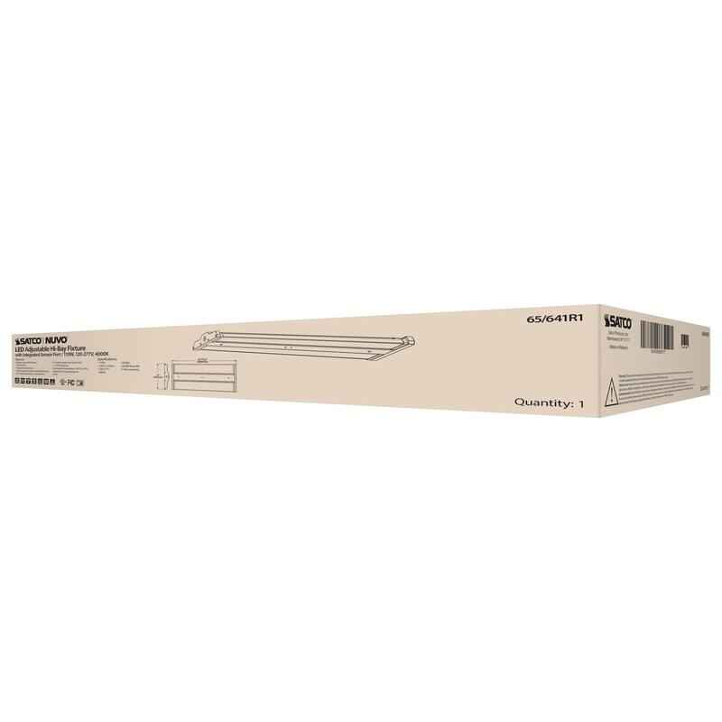 LED Adjustable High bay 110 Watt 4000K Integrated Sensor Port 120-277 Volt