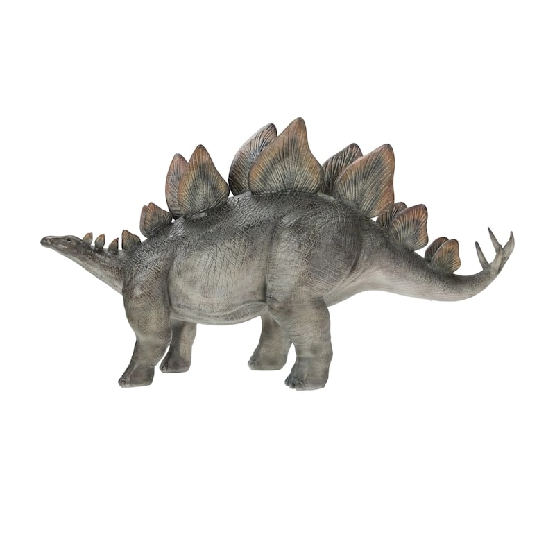 31" Stegosaurus Dinosaur Outdoor Garden Statue