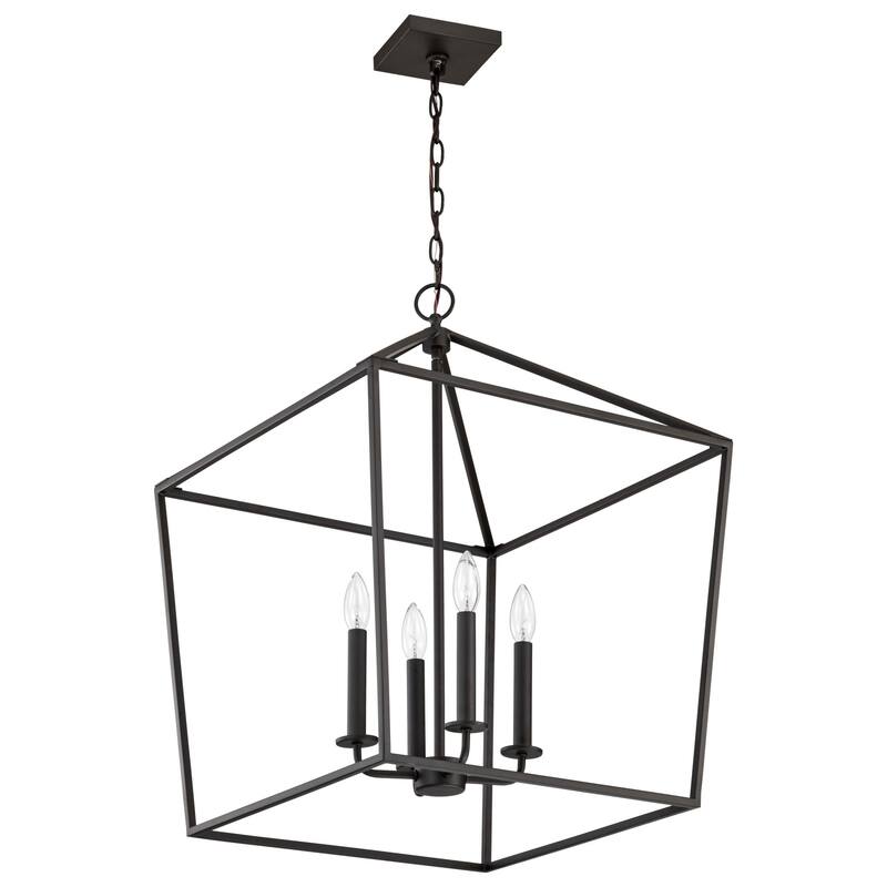 Nuvo Lighting 60/7931 Emma 4 Light 17" Wide Taper Candle Pendant