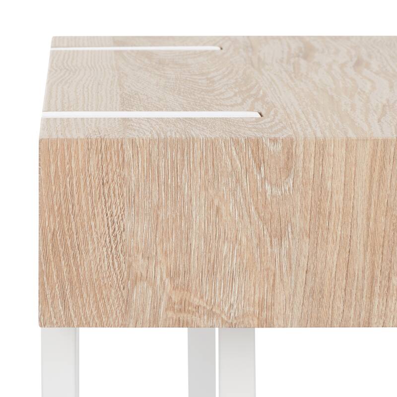 SAFAVIEH Home Collection Aberton End Table - 20" W x 20" D x 20" H