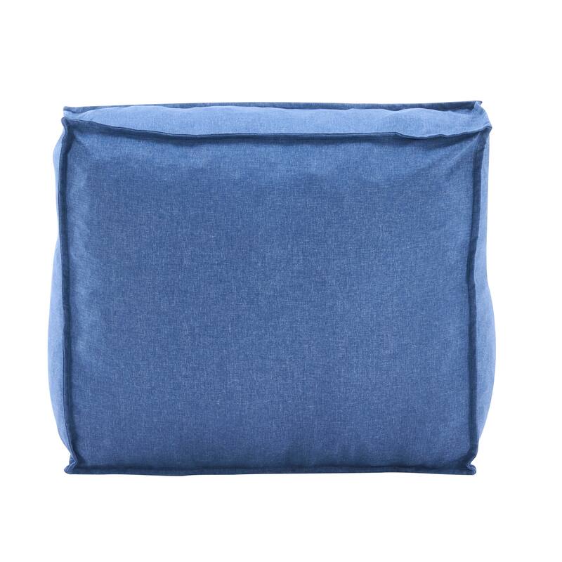 Christopher Knight Home- Harper Fabric Outdoor Bean Bag Lounger Chair