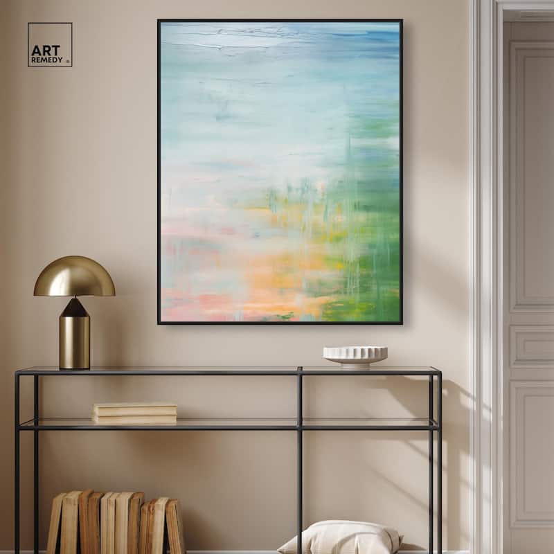 Peaceful Shore Canvas by Art Remedy