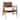 Seena Teak Upholstered Occasional Chair, Brown