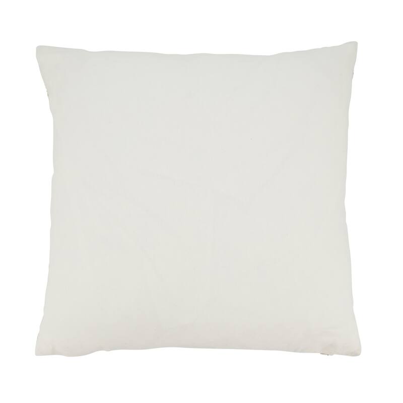 Handcrafted Hues Stitched Stripe Throw Pillow