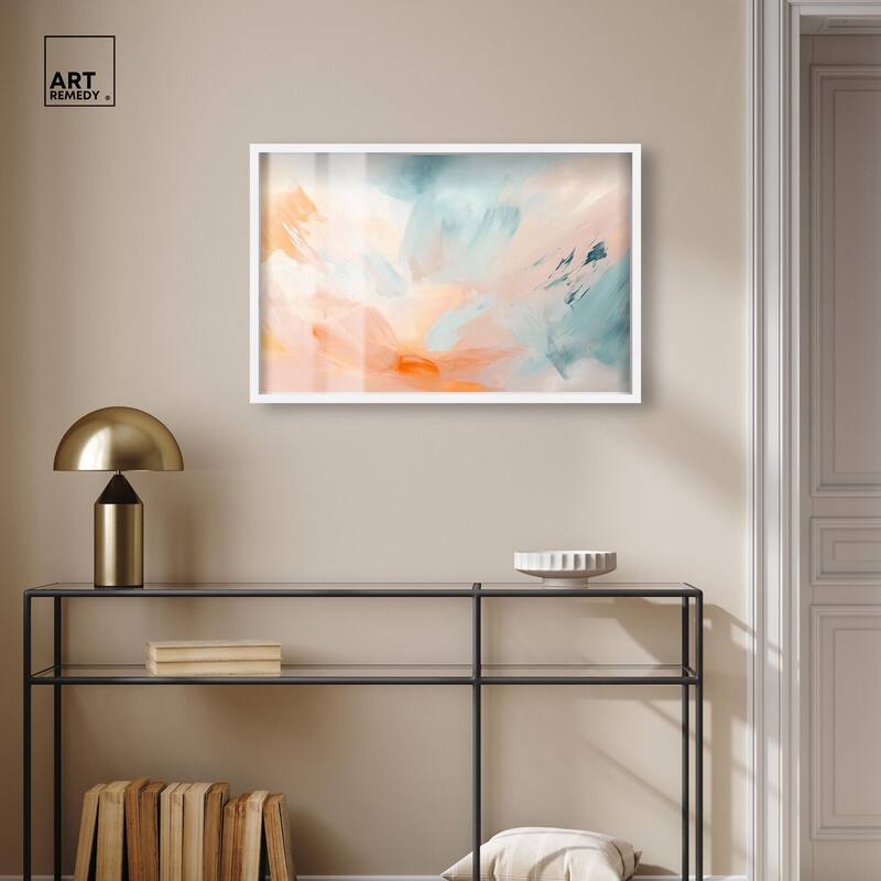 Sunrise Palette I Shadowbox by Art Remedy