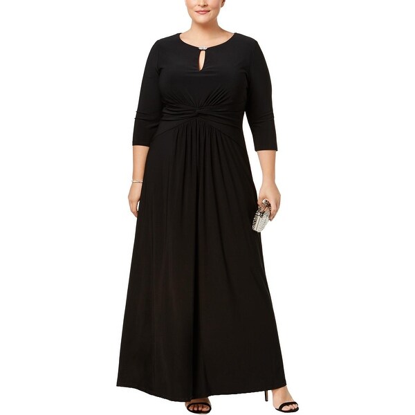 Alex evenings long sleeve plus size formal dresses for women over 50
