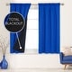 preview thumbnail 108 of 117, Deconovo 100% Full Blackout Double-Layer Rod Pocket Curtains (2 Panels)